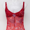 #24 Etam Cami Top Red | c. 195 | Size 8