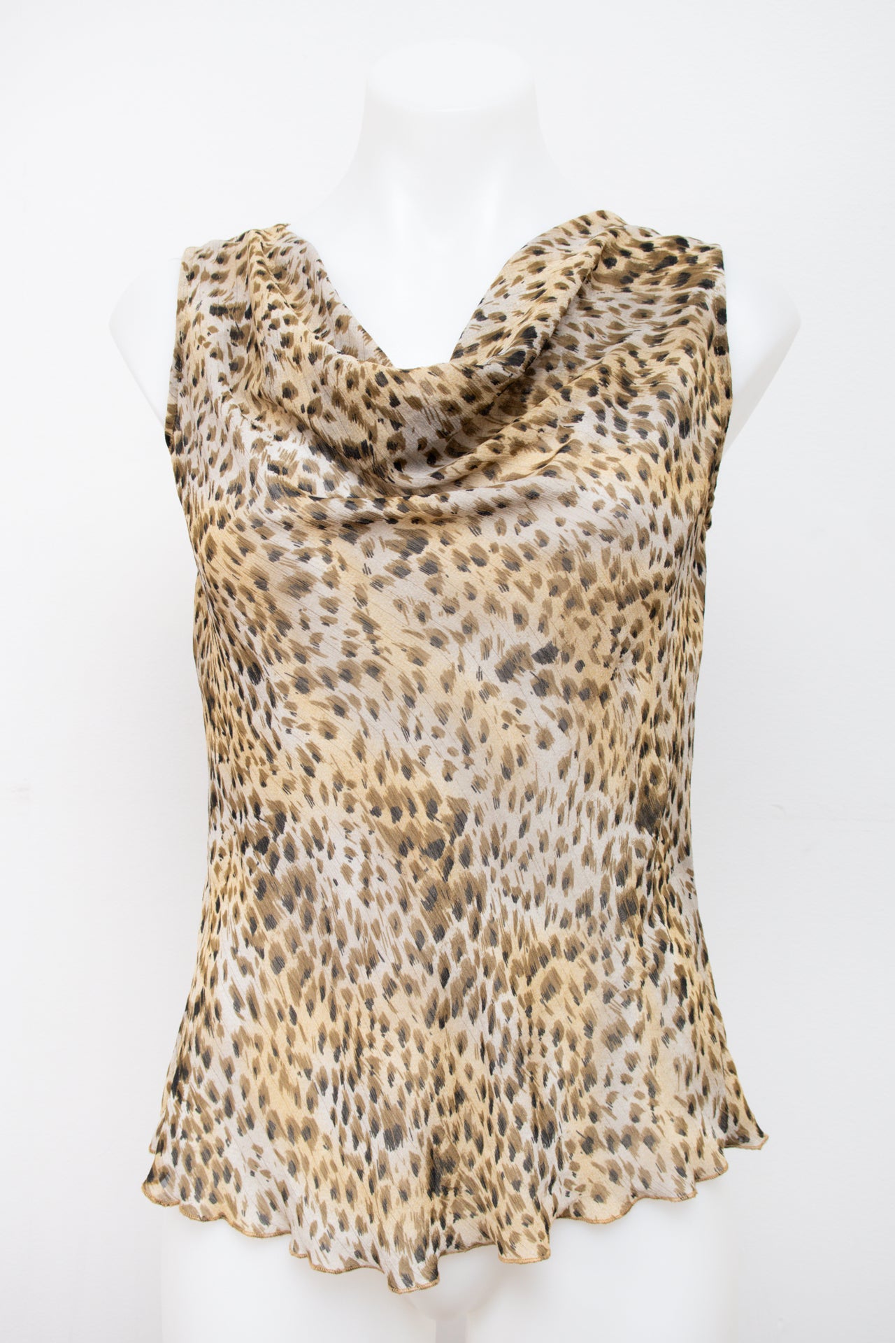 #44 Jonathan Martin Studio Tank Top Brown | c. 198 | Size 12/14