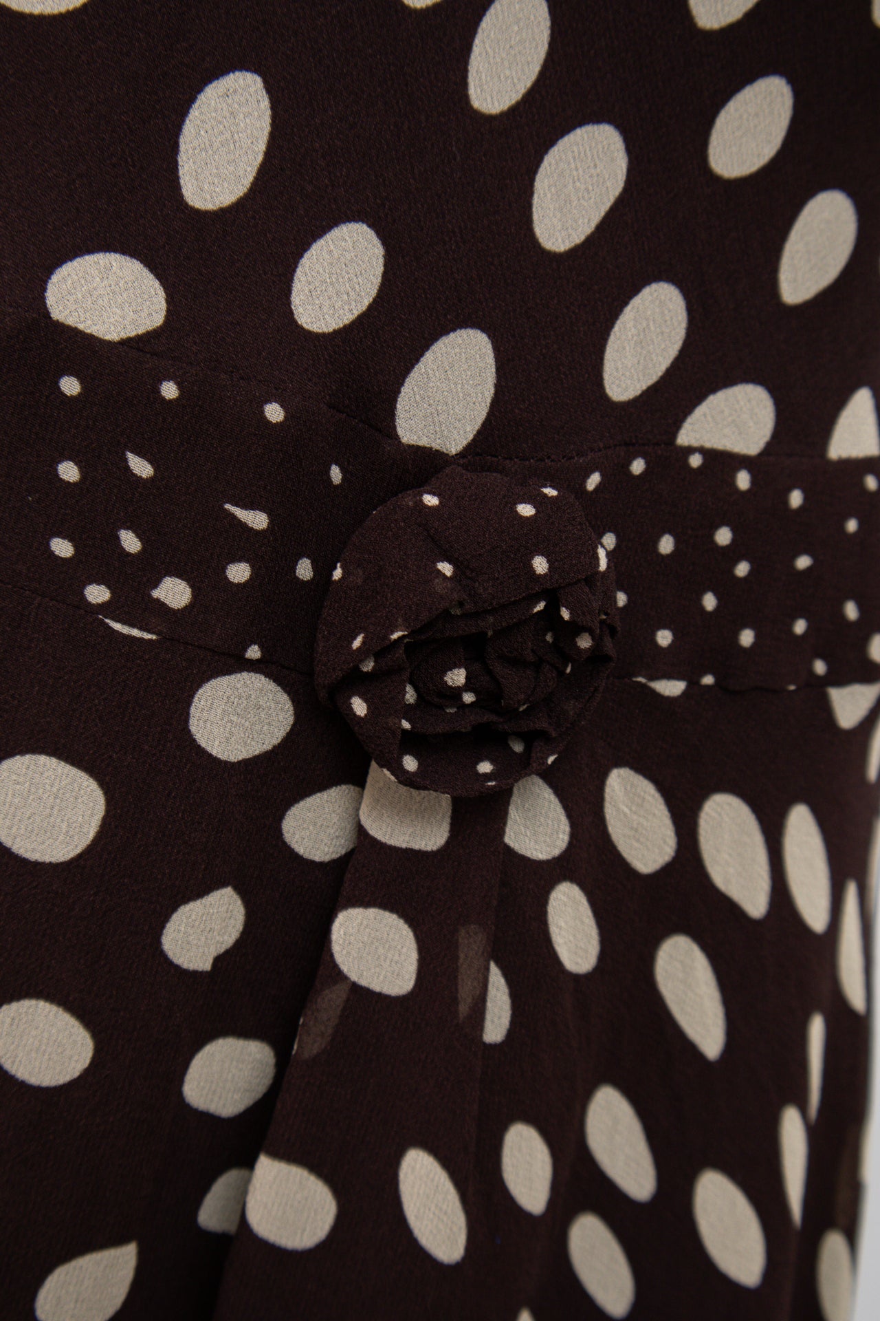 #092 Maggy Boutique Skirt Brown | c. 201 | Size 12