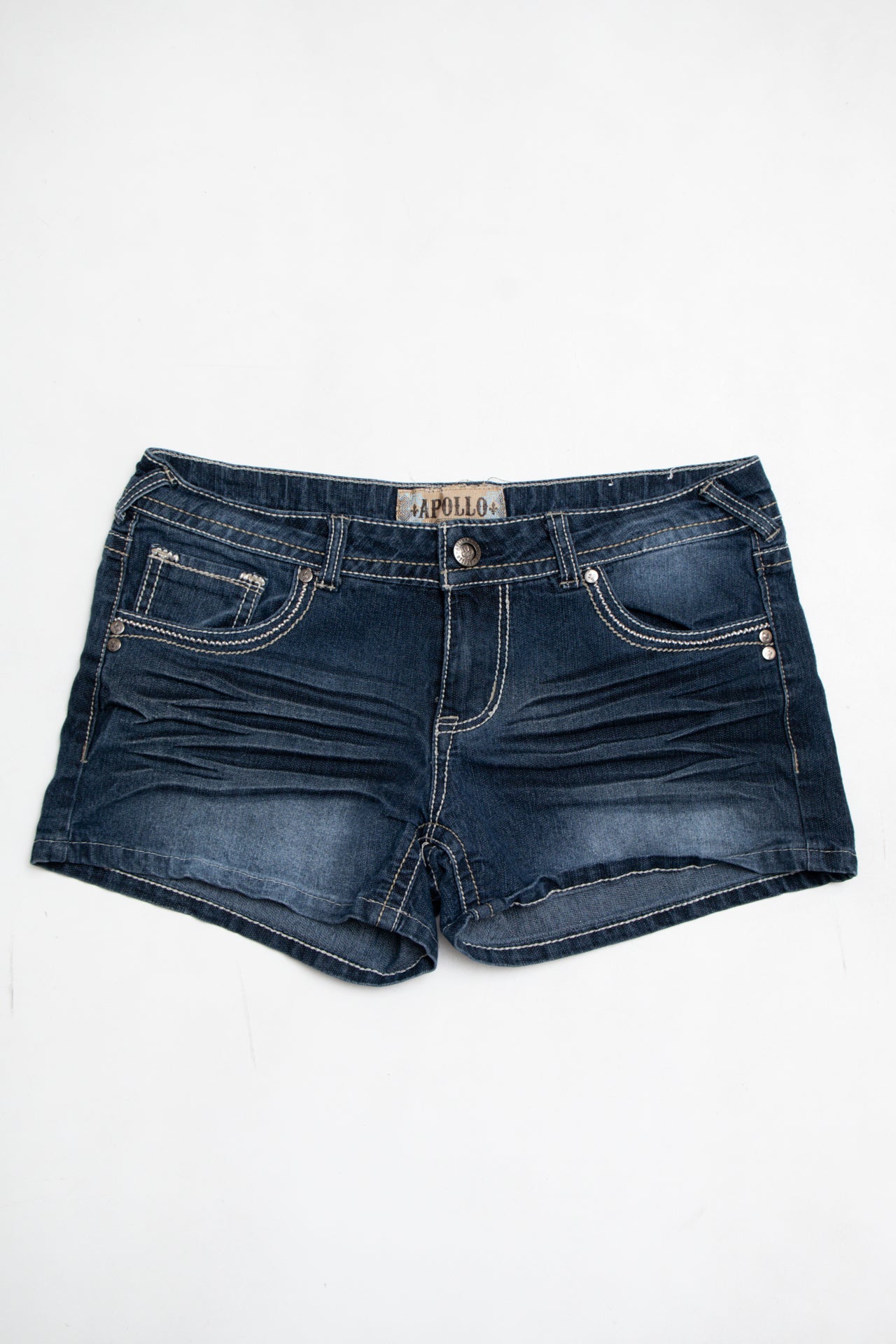 #193 Apollo Denim Shorts Blue | c. 194 | Size 8