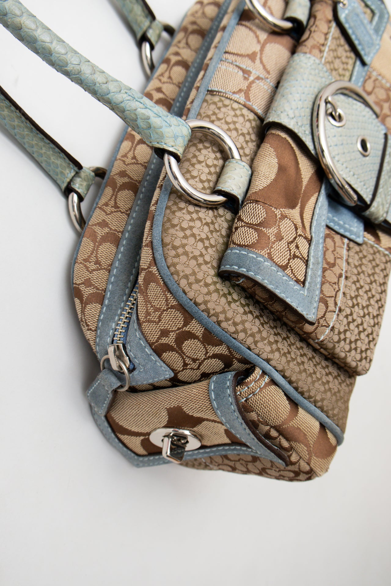 #175 Coach Shoulder Bag Brown | c. 206 | Size