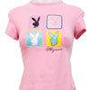 #087 Playboy T-shirt Pink | c. 202 | Size 8