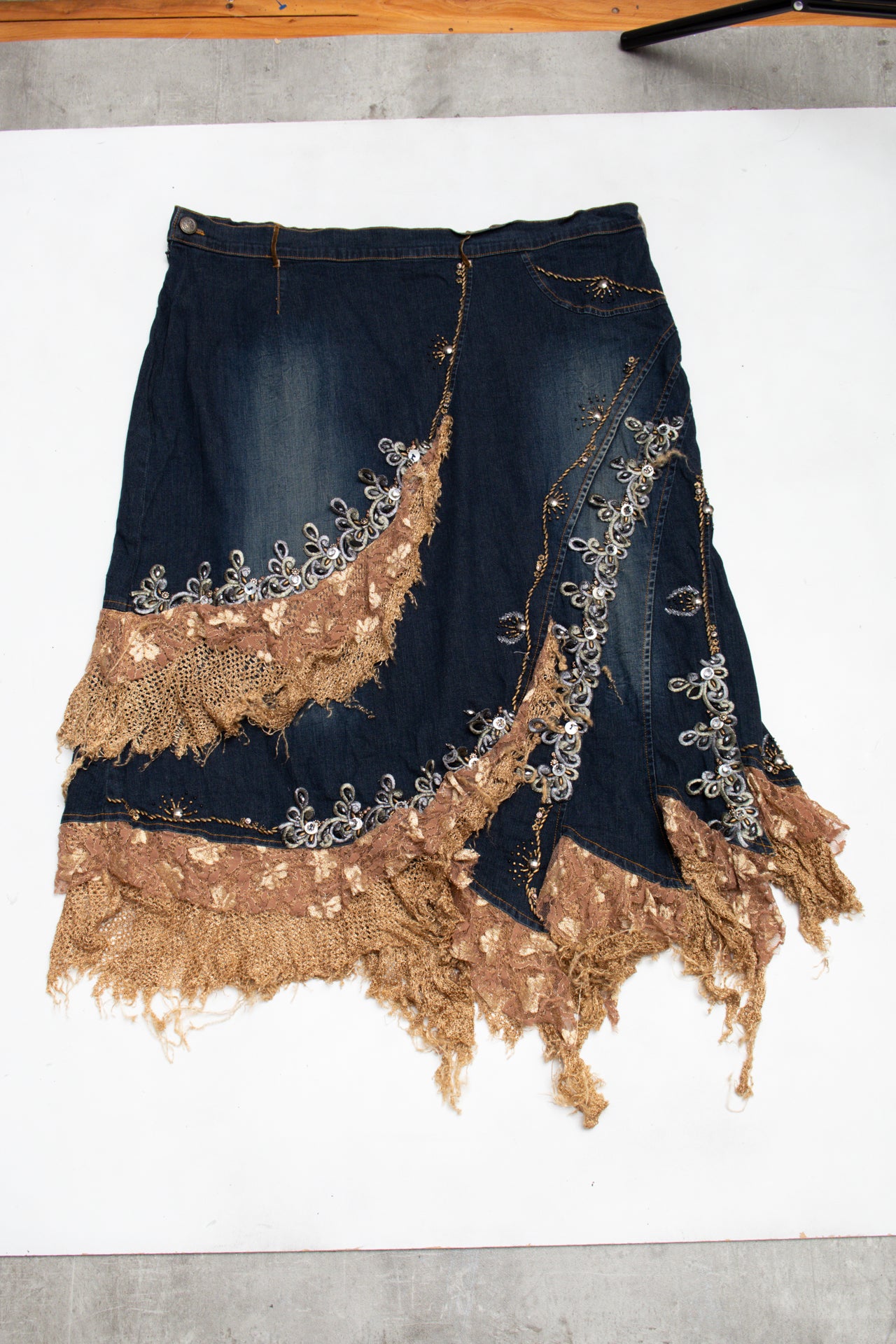 #118 Pegasus Woman Skirt Blue | c. 193 | Size 16