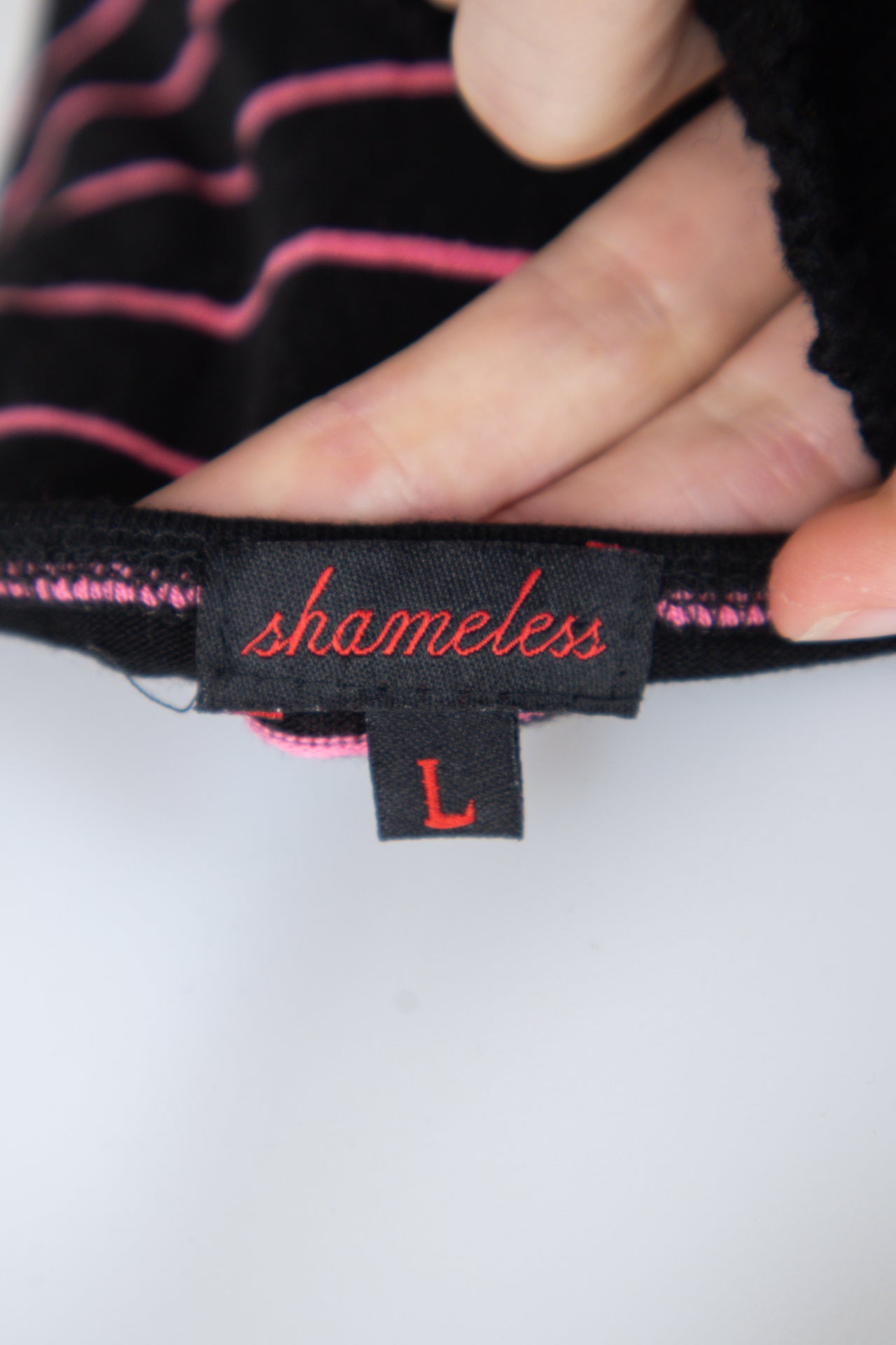 #065 Shameless Halter Top Black | c. 207 | Size 8
