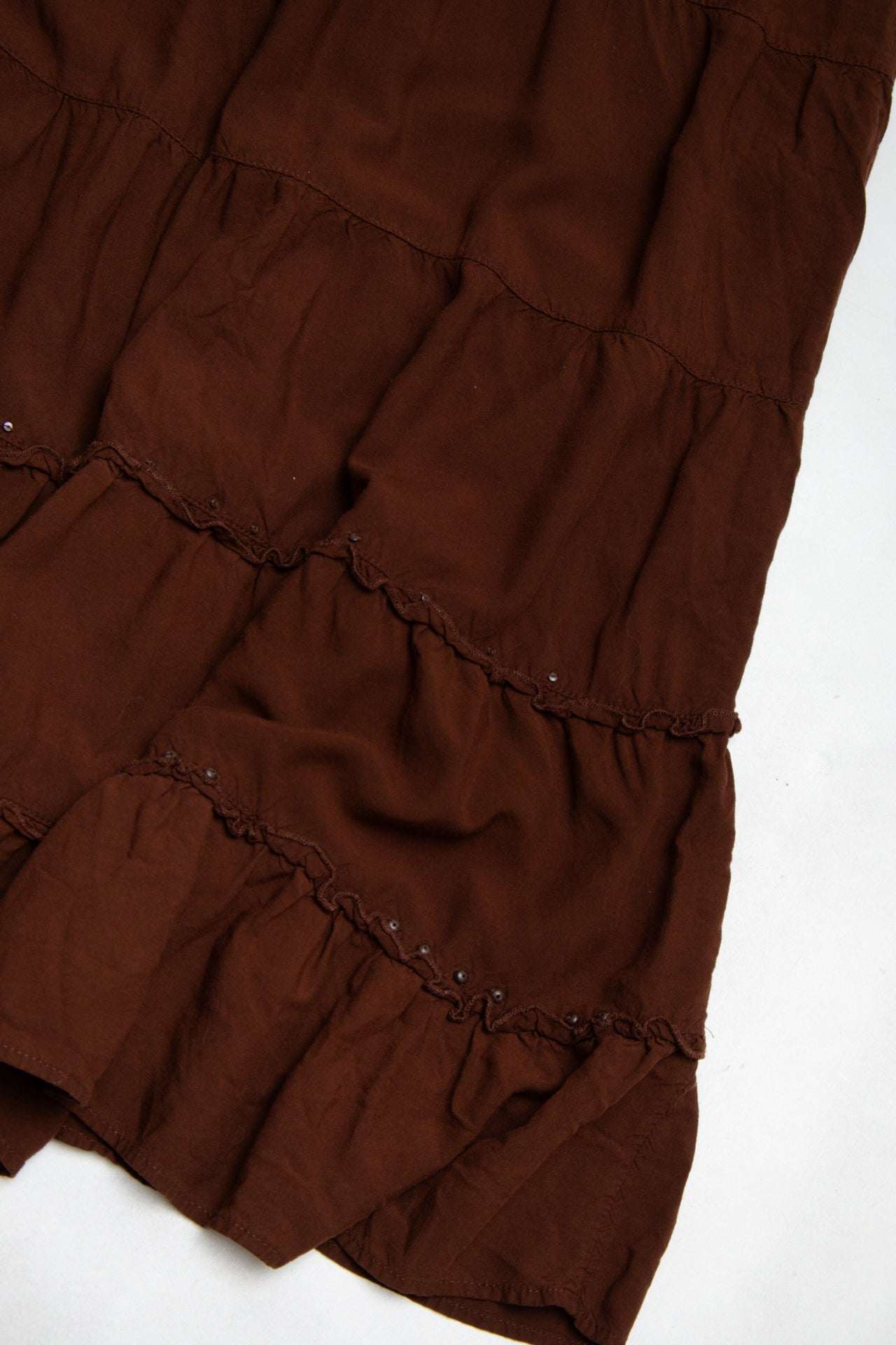 #123 White Stag Skirt Brown | c. 193 | Size 18