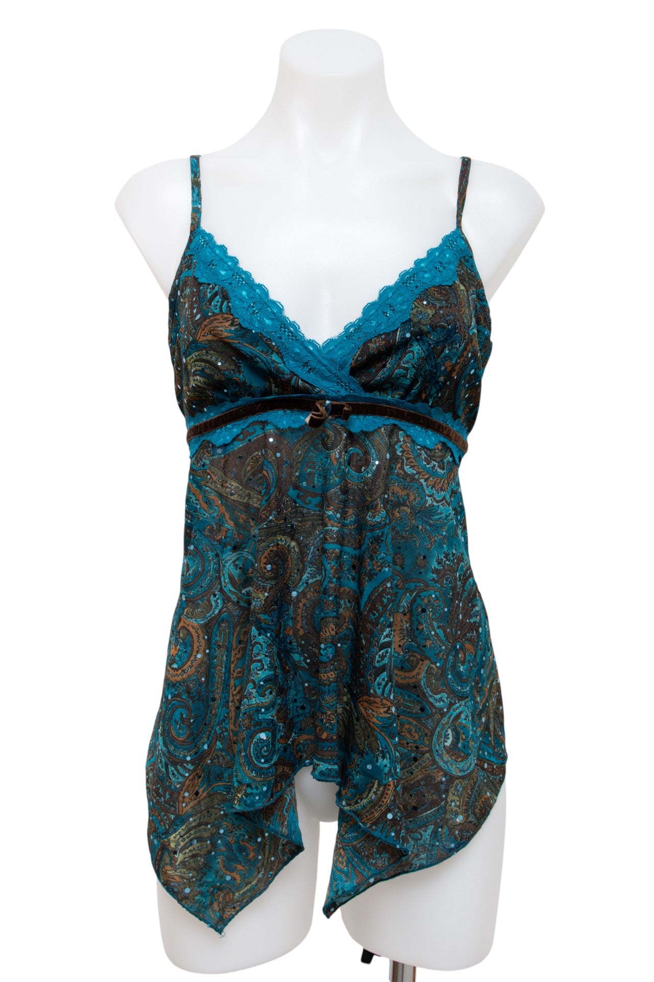 #20 Self Esteem Cami Top Blue | c. 196 | Size 10