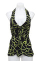 # Halter Top Black | c. 203 | Size 8