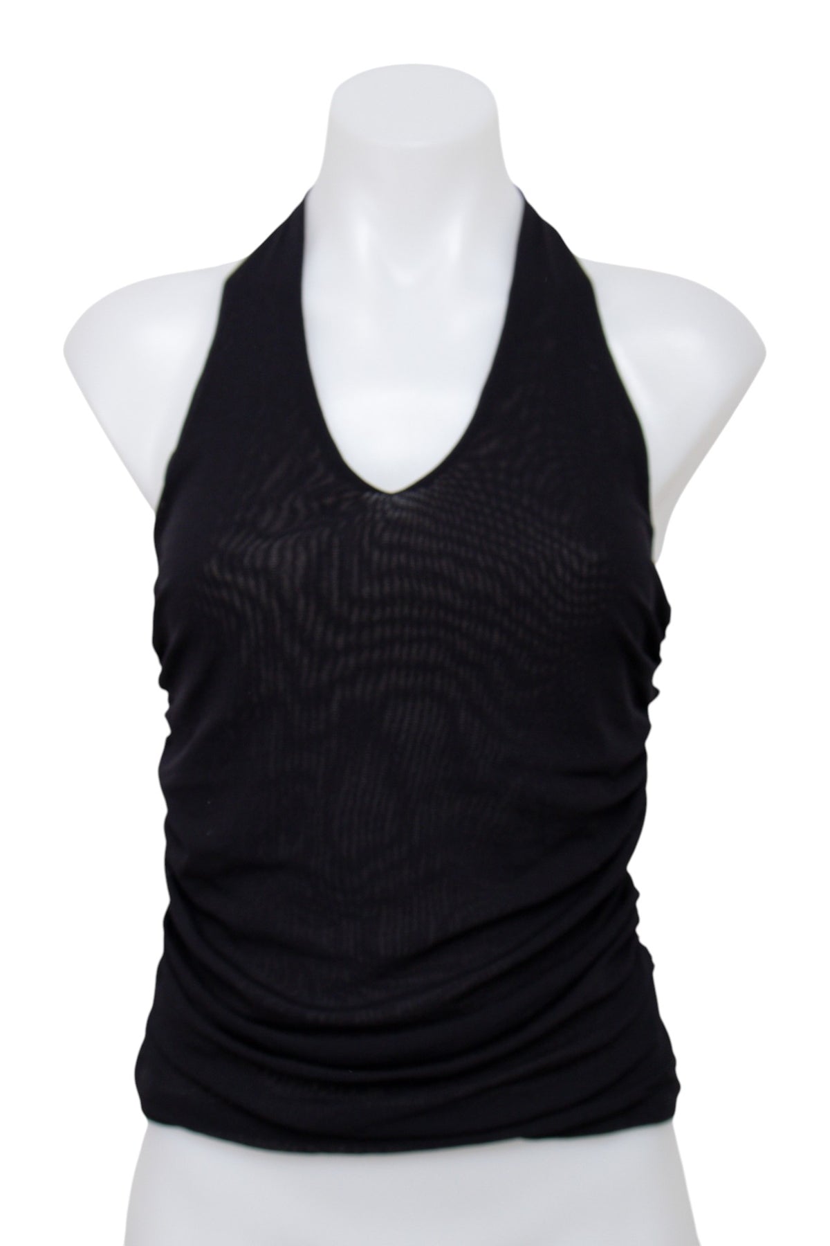 #004 Jeanology Collection Halter Black | c. 209 | Size 8