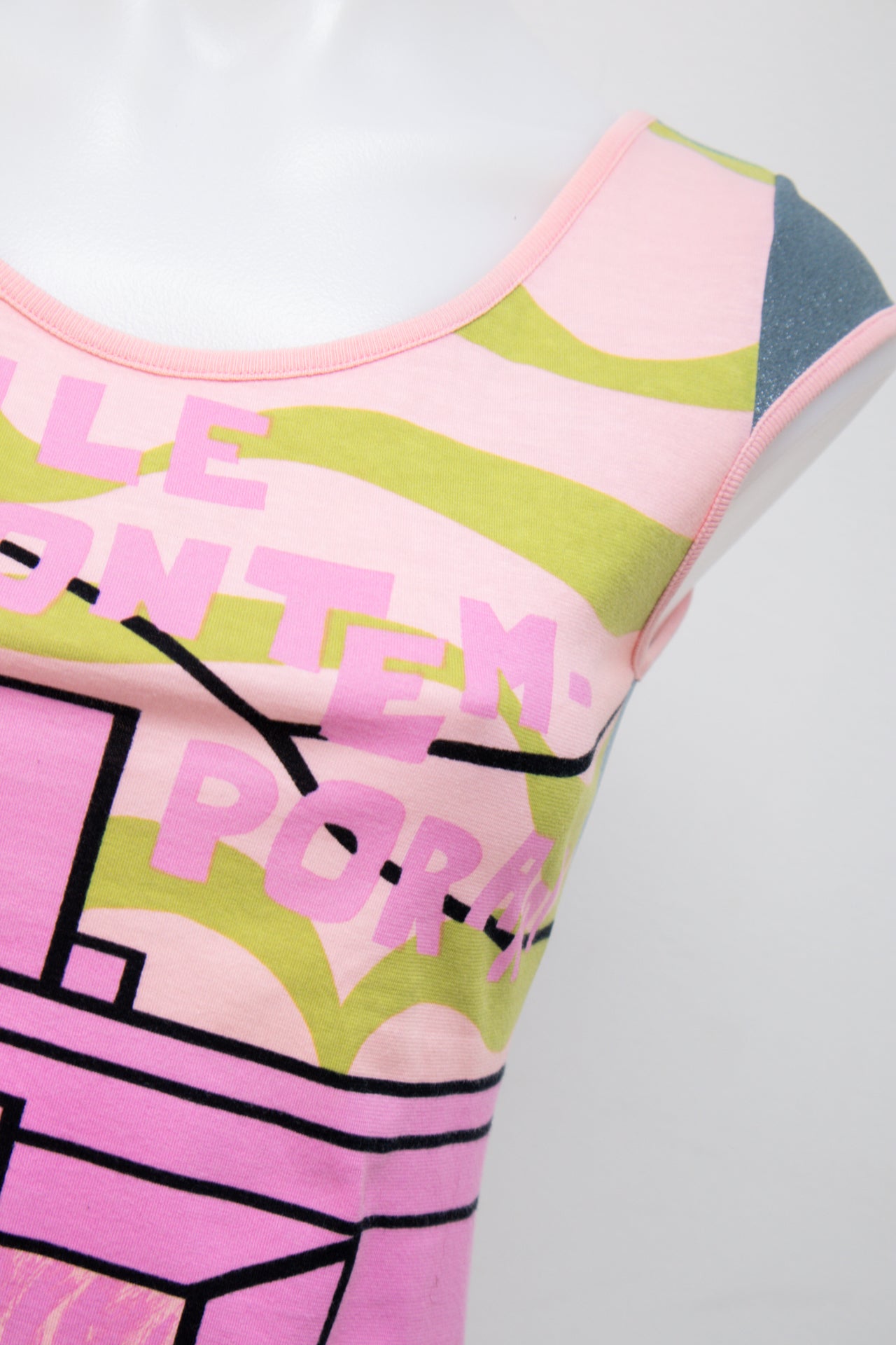 #088 Custod's Barcelona Tank Top Pink | c. 202 | Size 8