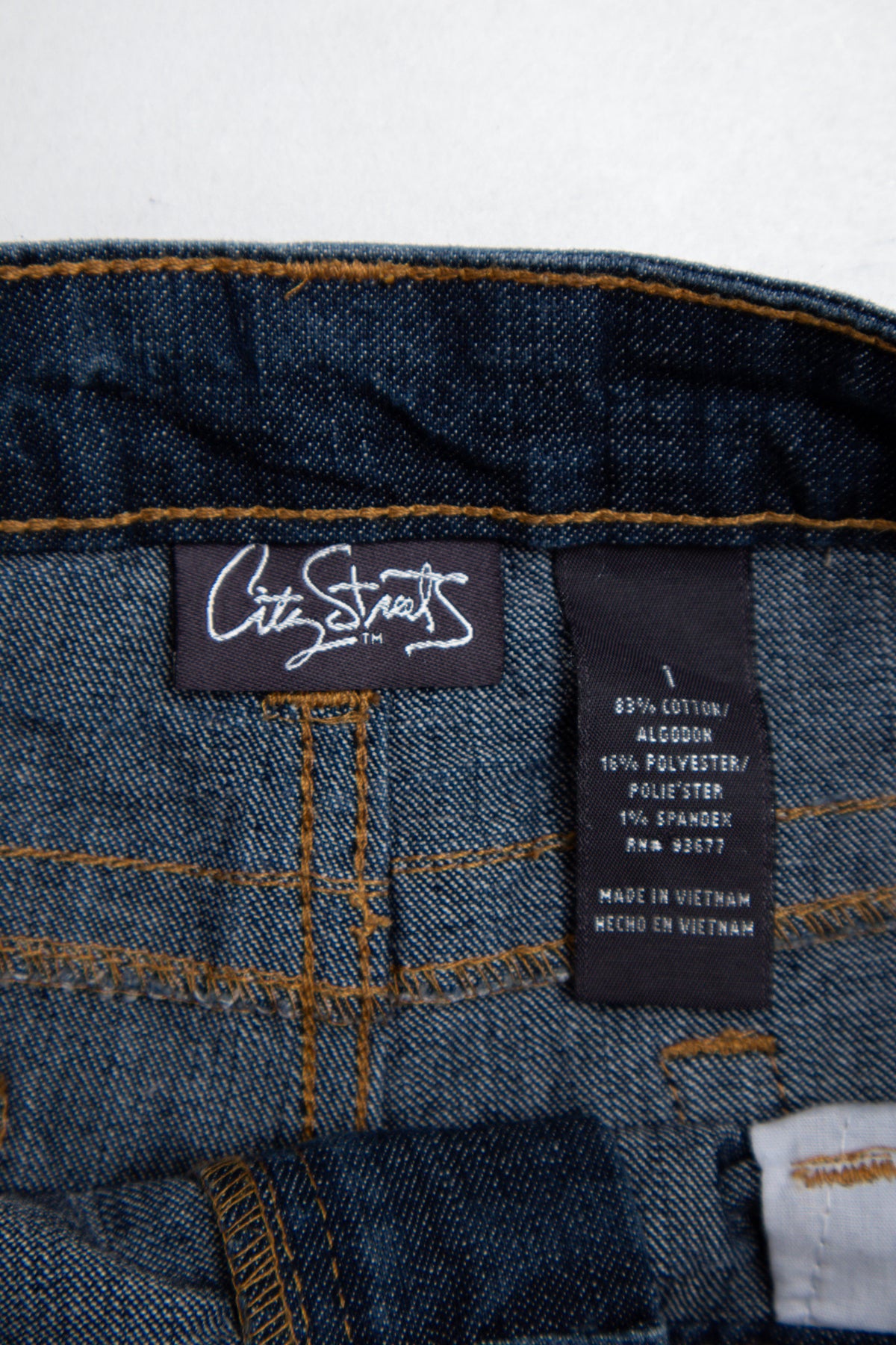 #188 City Streets Booty Short Blue | c. 209 | Size 6