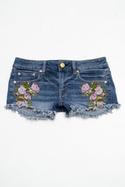 #137 American Eagle Outfitters Booty Short Blue | c. 210 | Size 6