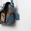 #196 Coach Shoulder Bag Blue | c. 202 | Size
