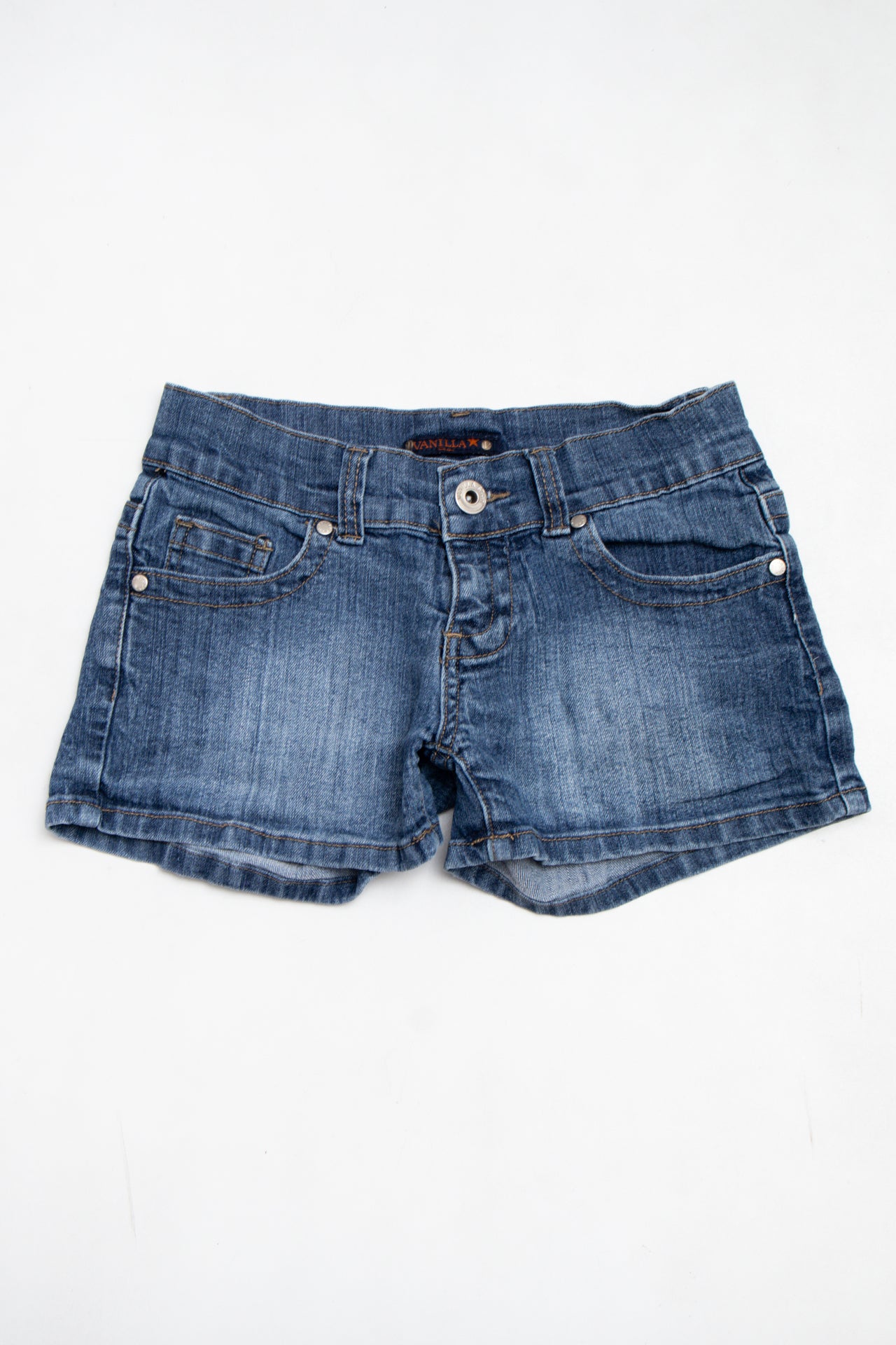 #153 Vanilla Denim Shorts Blue | c. 198 | Size 6