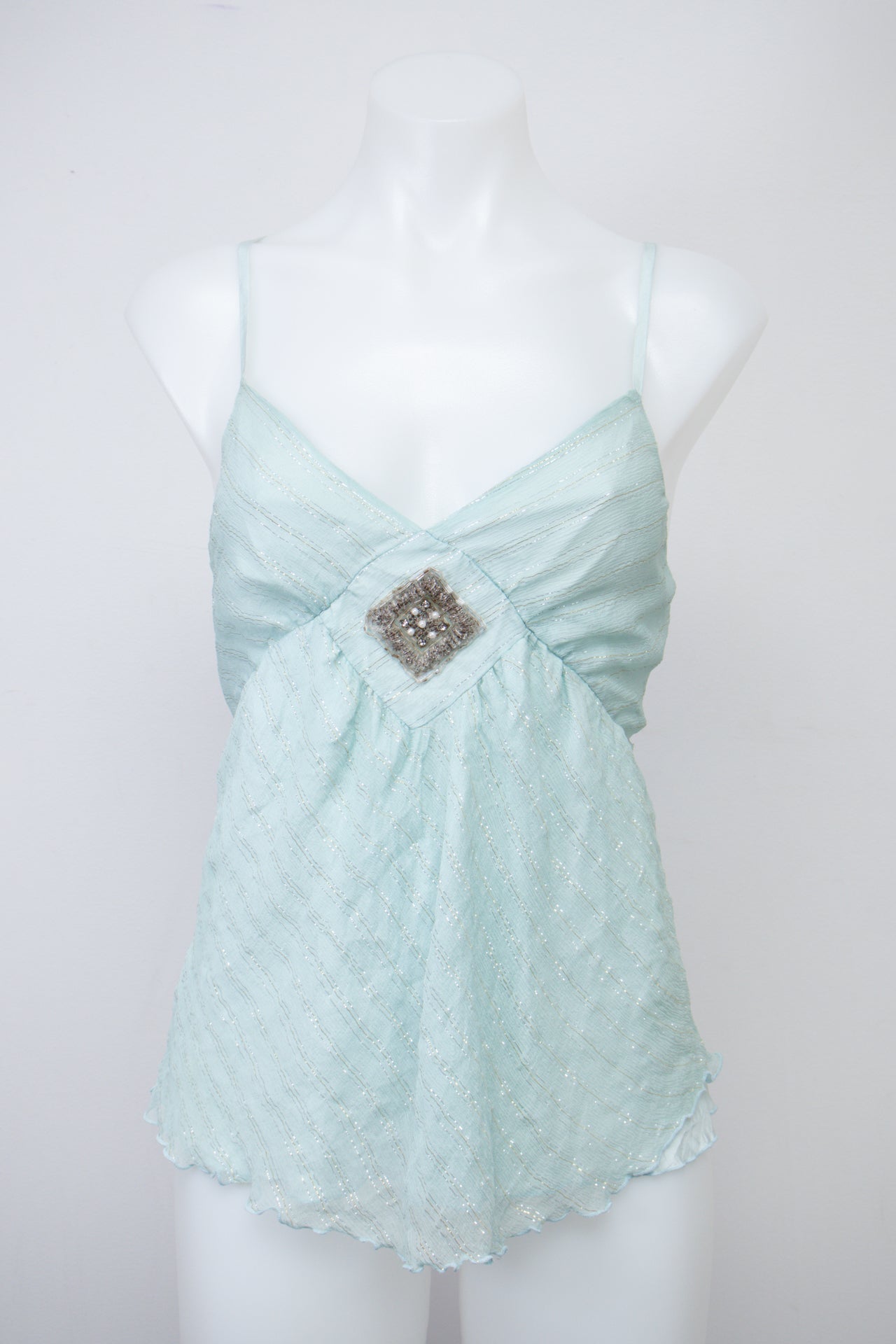 #032 Dolce Cabo Cami Top Blue | c. 200 | Size 10