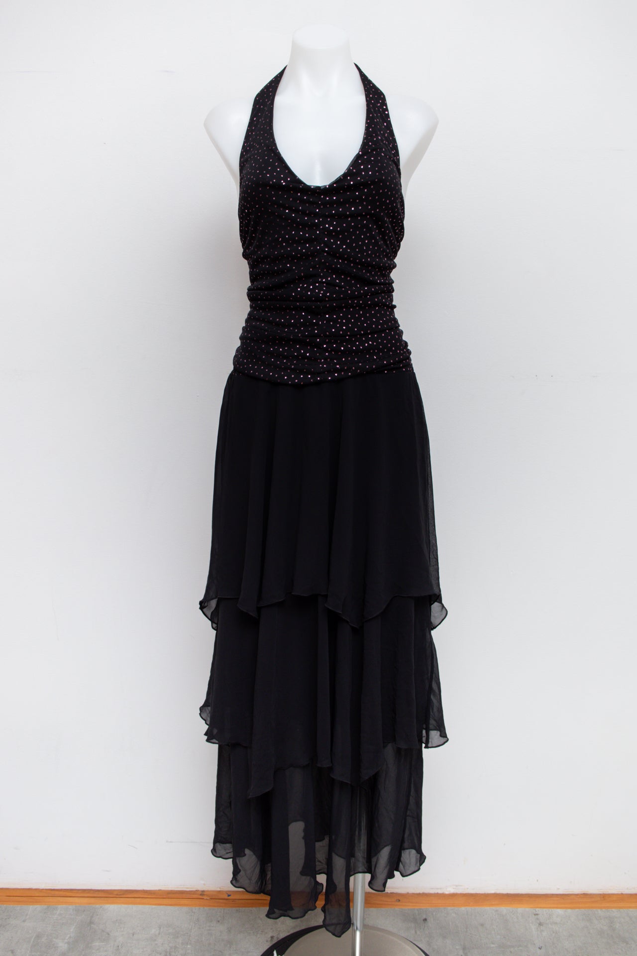 #95 Karina Knites Dress Black | c. 193 | Size 16