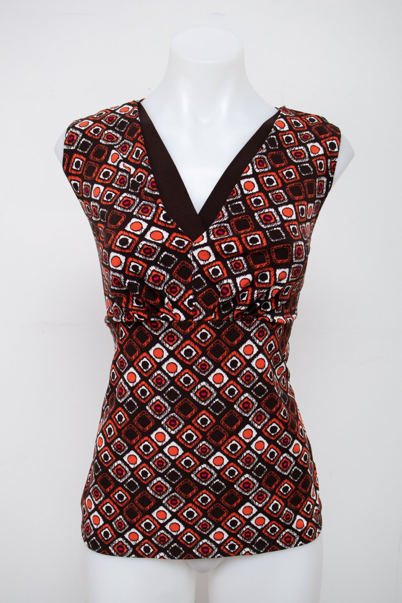 #026 east 5th Short Sleeve Brown | c. 209 | Size 8