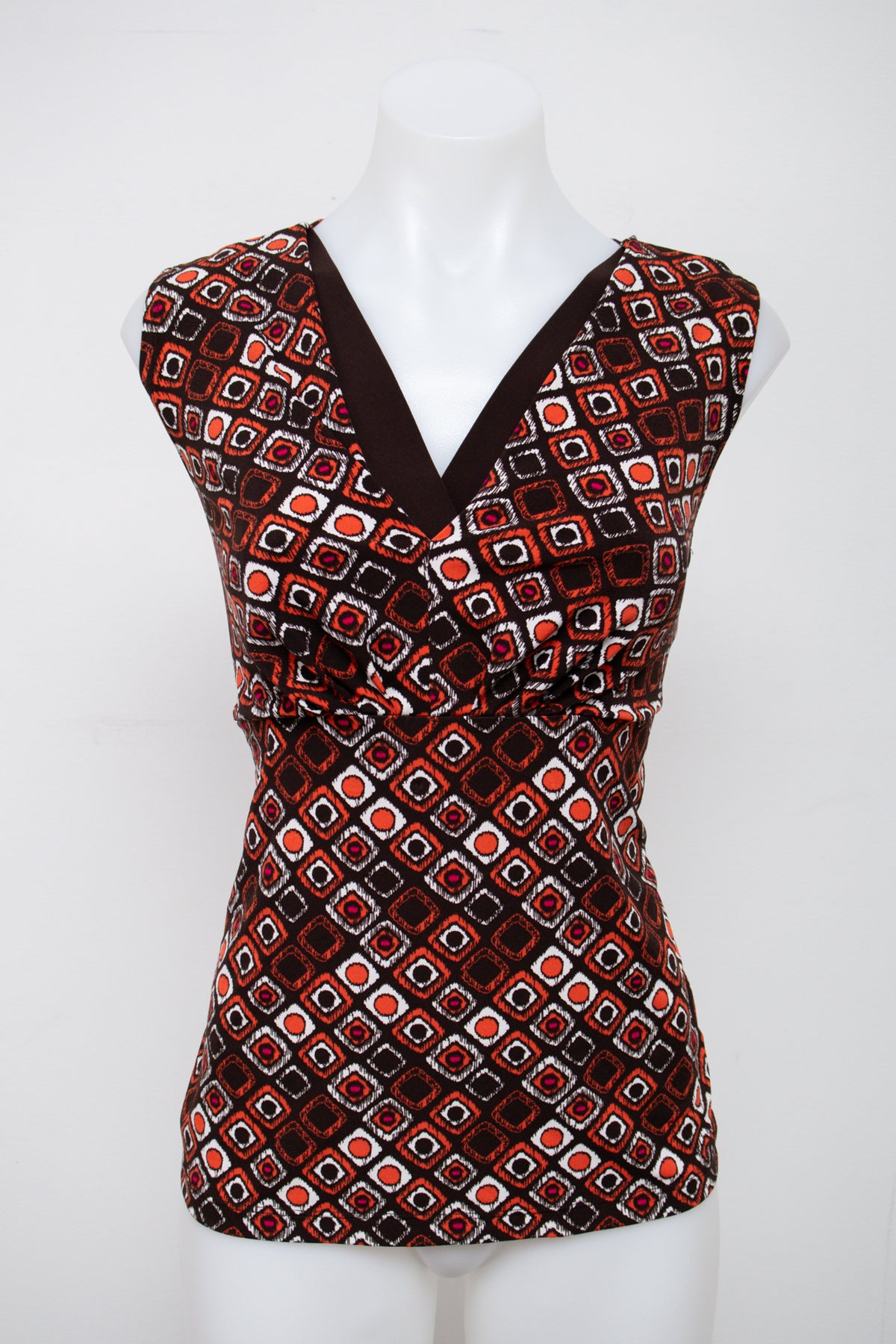 #026 east 5th Short Sleeve Brown | c. 209 | Size 8
