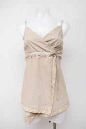 #35 Cami Top Beige | c. 198 | Size 8/10