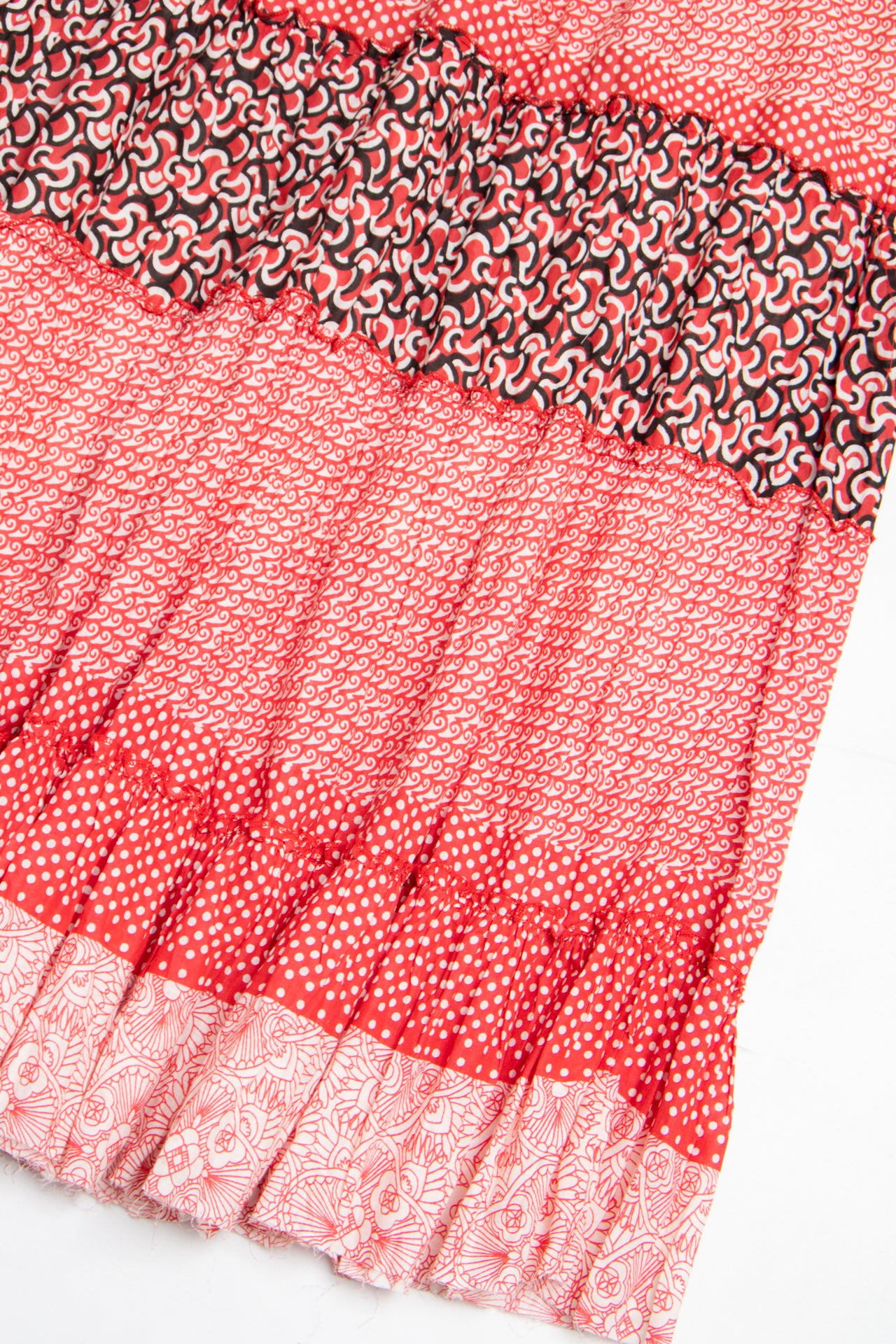#121 Style & Co. Skirt Red | c. 200 | Size 10