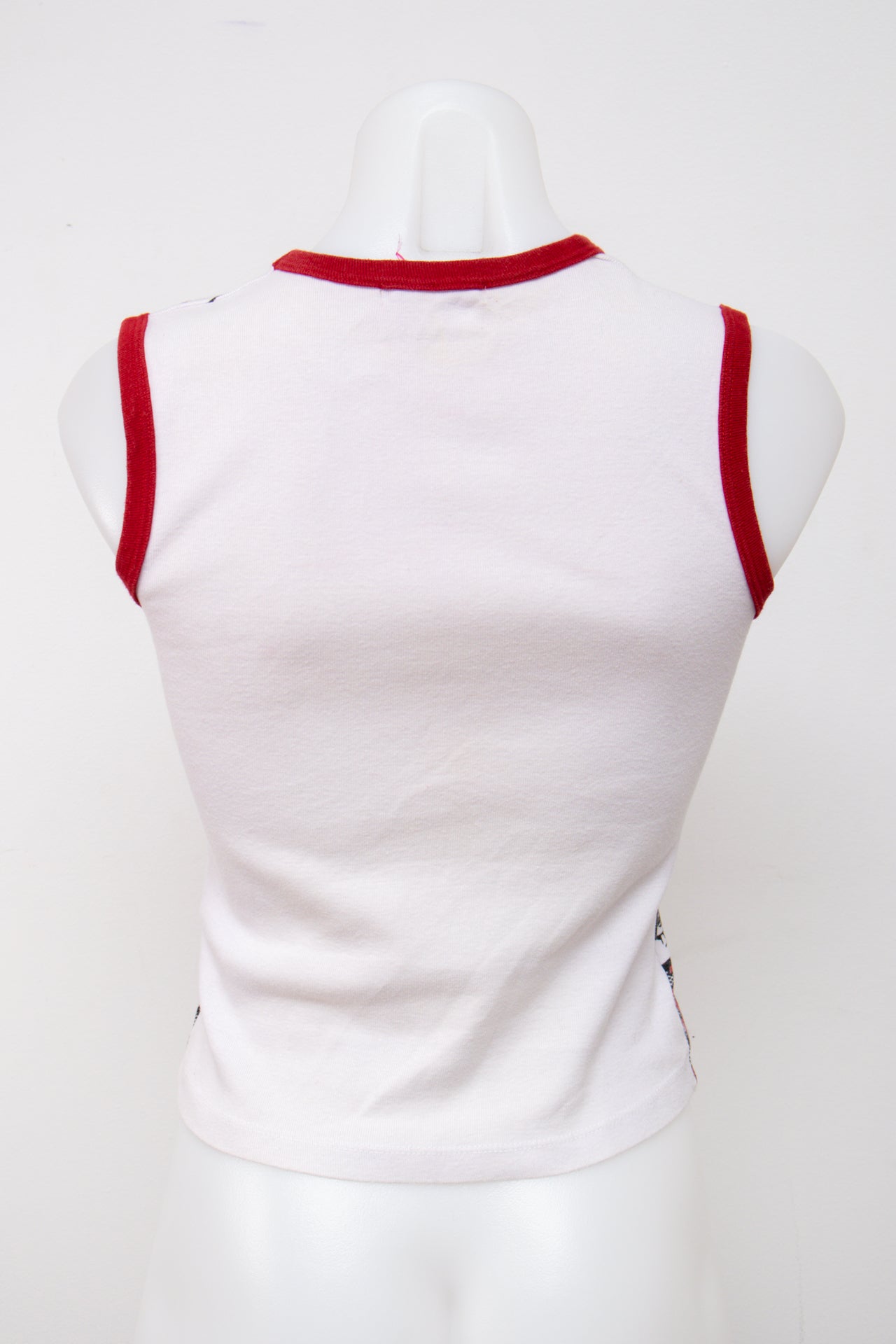 #047 Bershka Basic Tank Top White | c. 201 | Size 8