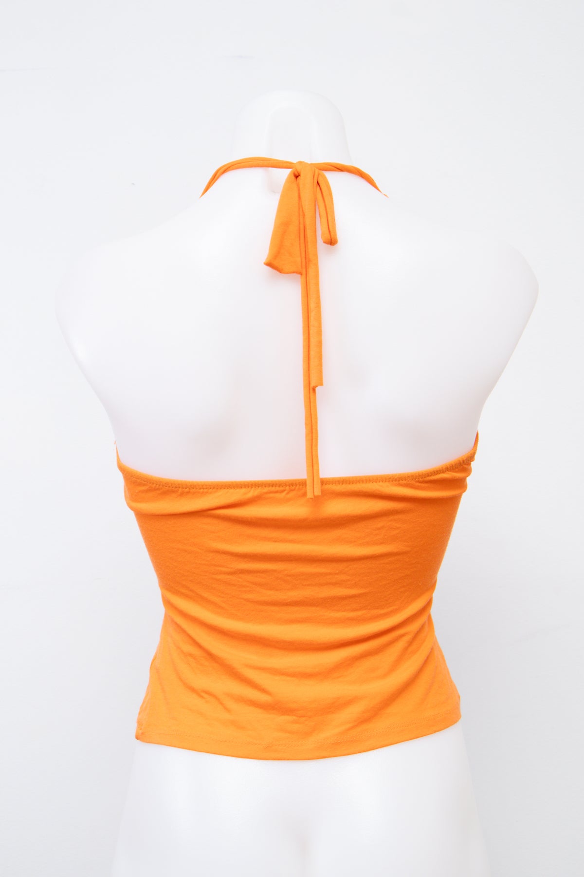 #061 Halter Top Orange | c. 207 | Size 8