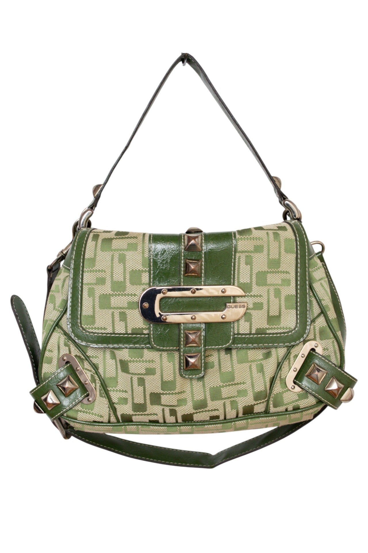 #205 Guess Shoulder Bag Green | c. 194 | Size