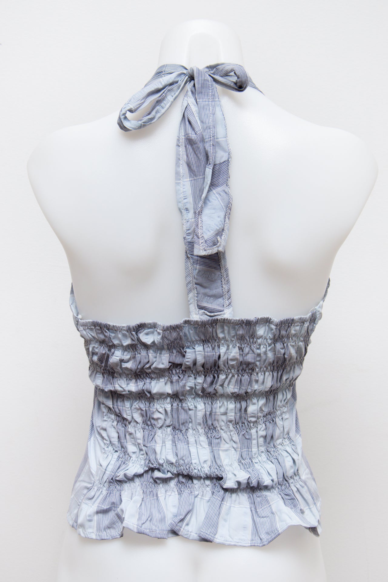 #133 Halter Top Blue | c. 188 | Size 12/14