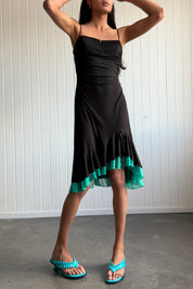 #191 City Triangles Dress Black | c. 208 | Size 12