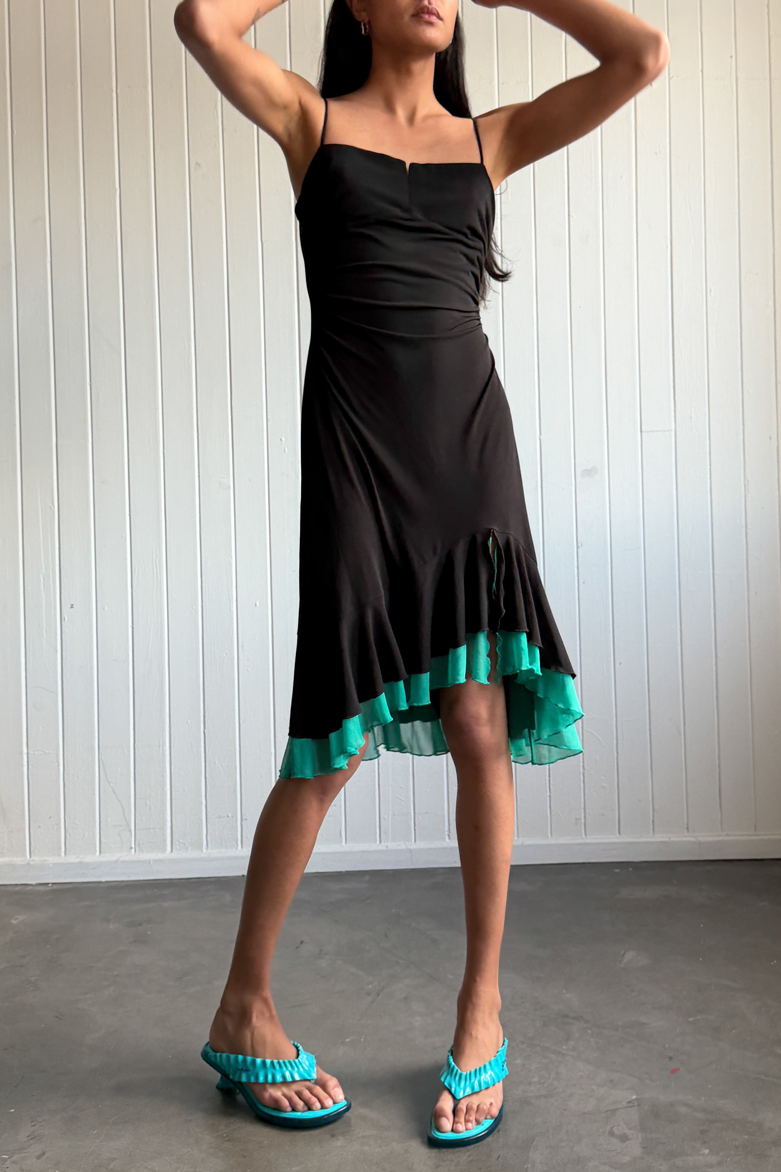 #191 City Triangles Dress Black | c. 208 | Size 12