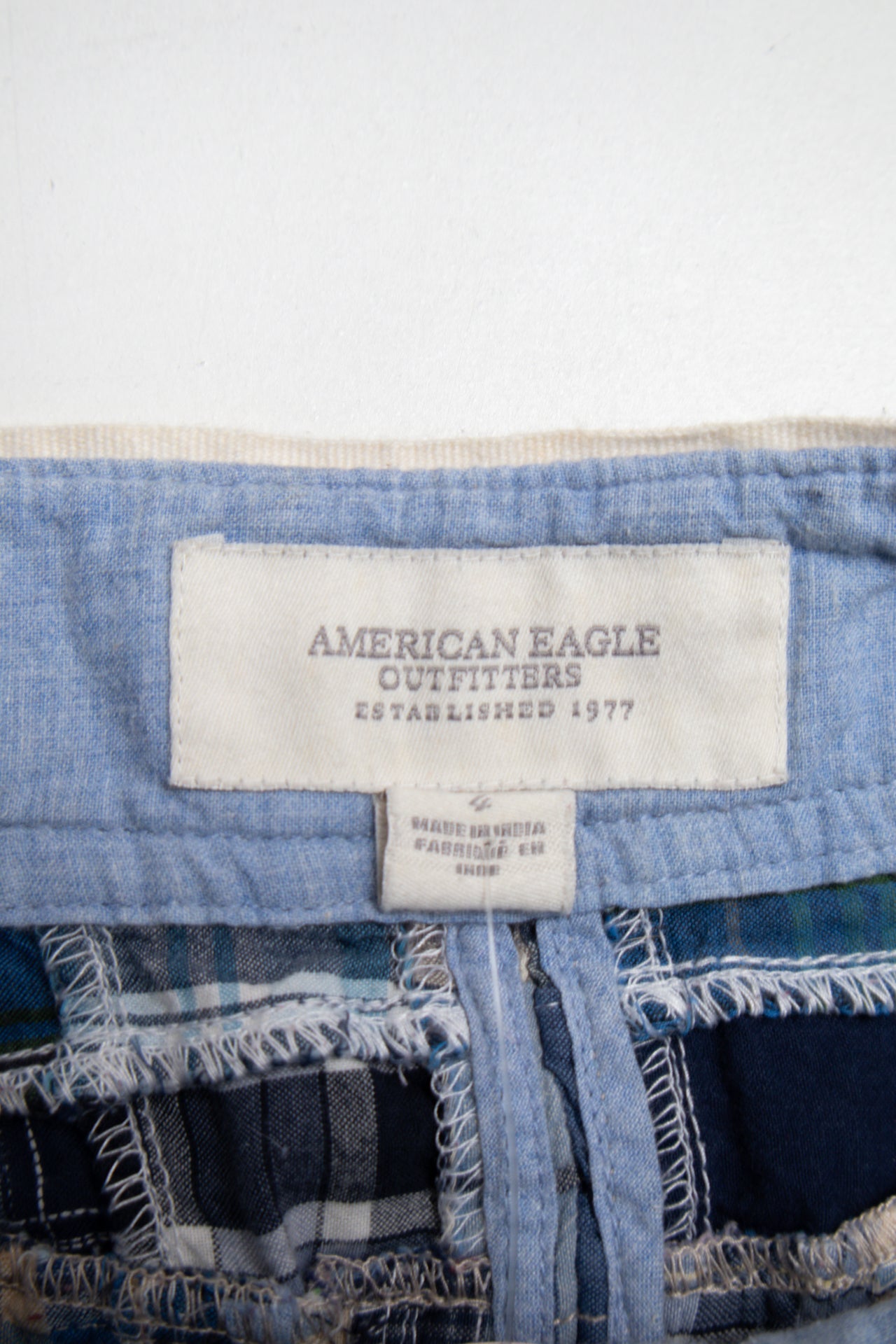 #127 American Eagle Outfitters Mini Skirt Blue | c. 189 | Size 8