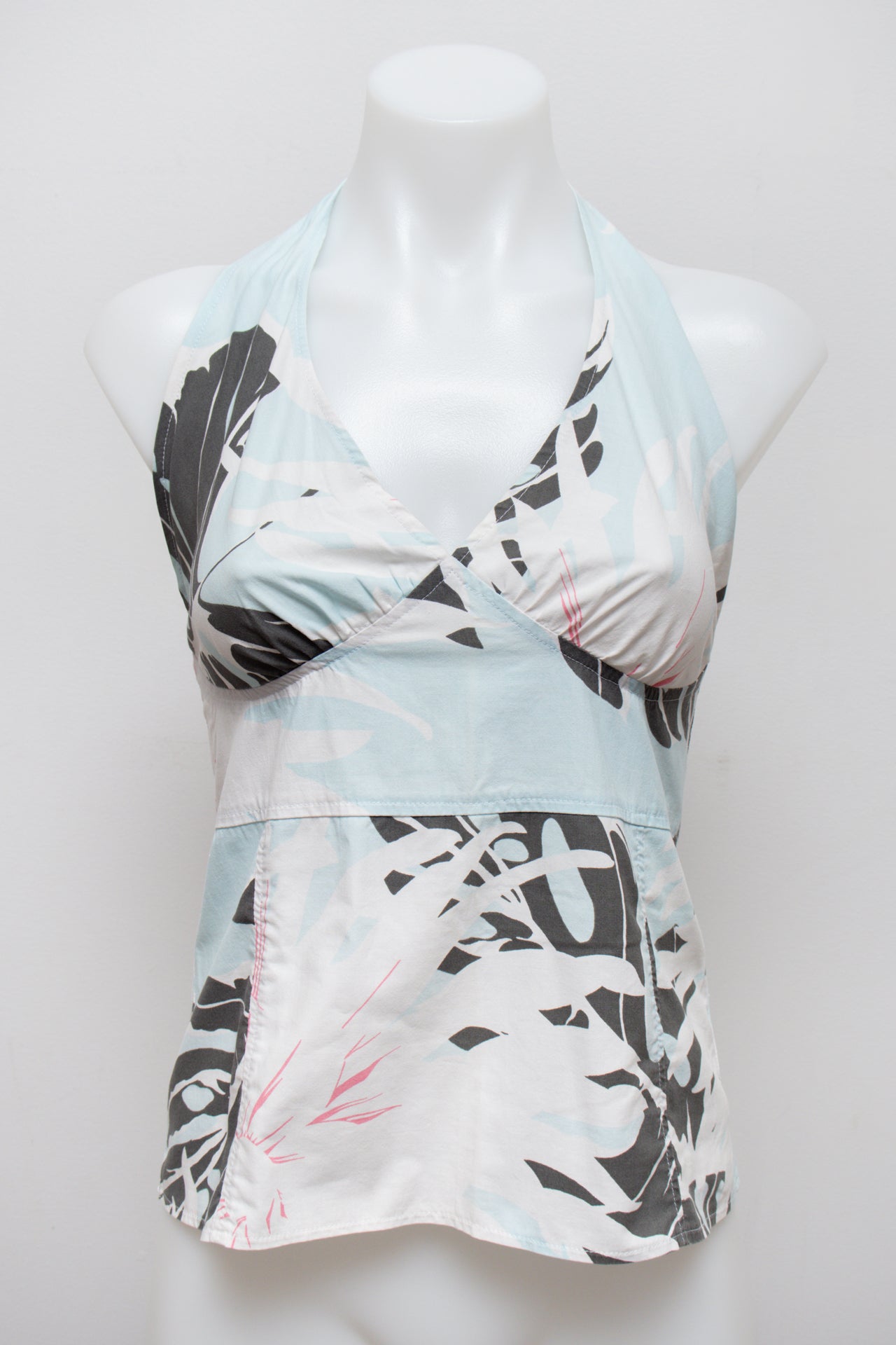 #81 Halter Top White | c. 191 | Size 8