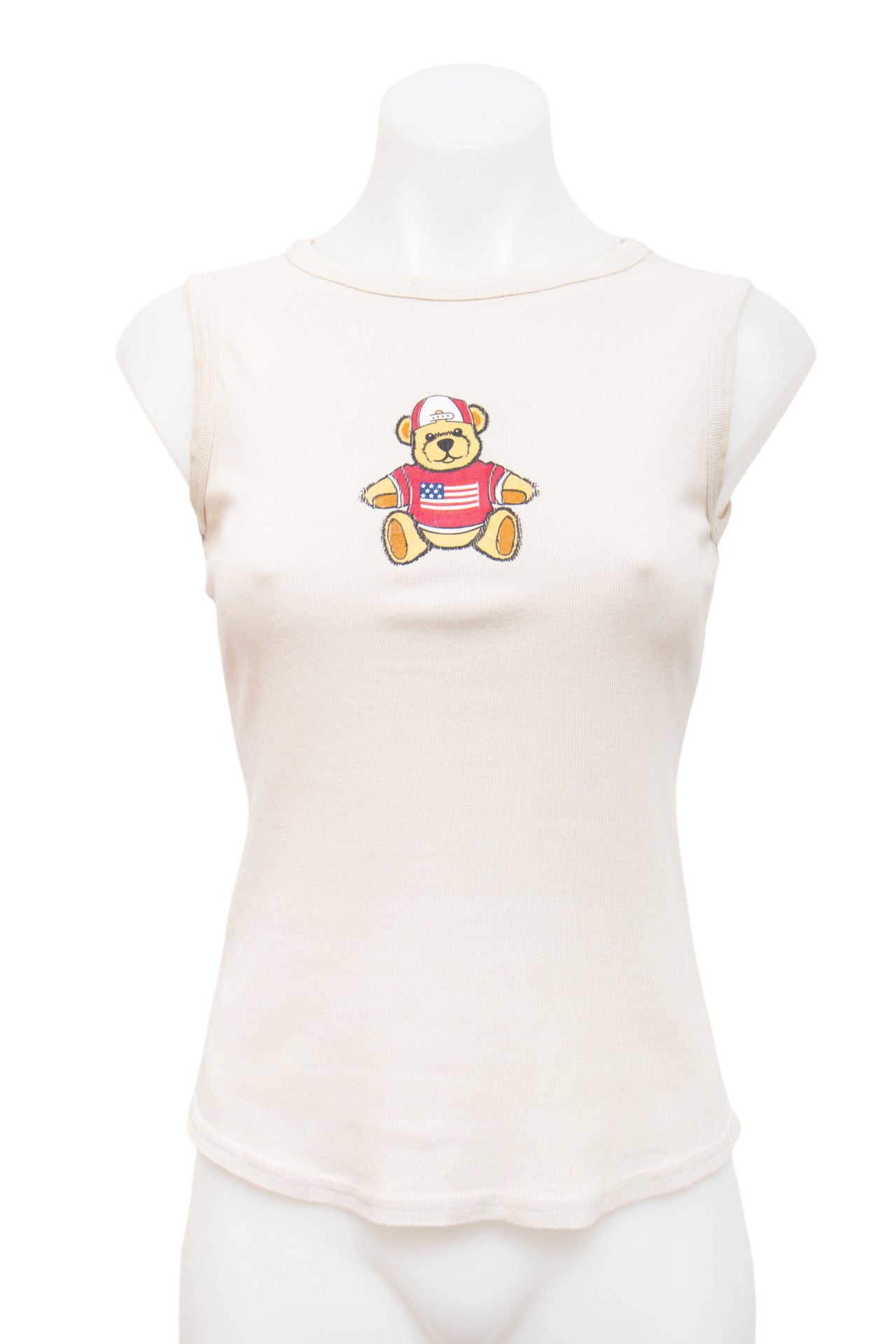 #59 Jennyfer Tank Top White | c. 196 | Size 8