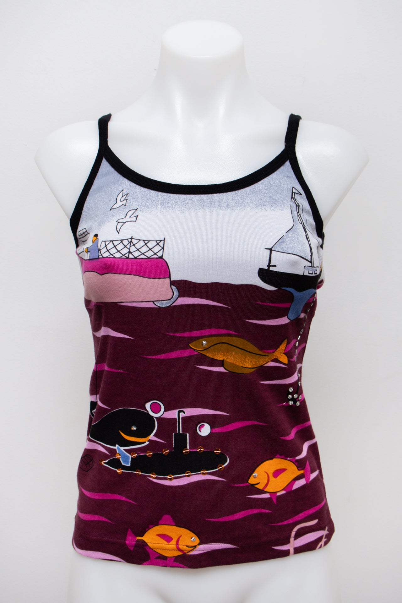 #02 Ghungroo Cami Top Purple | c. 191 | Size 8