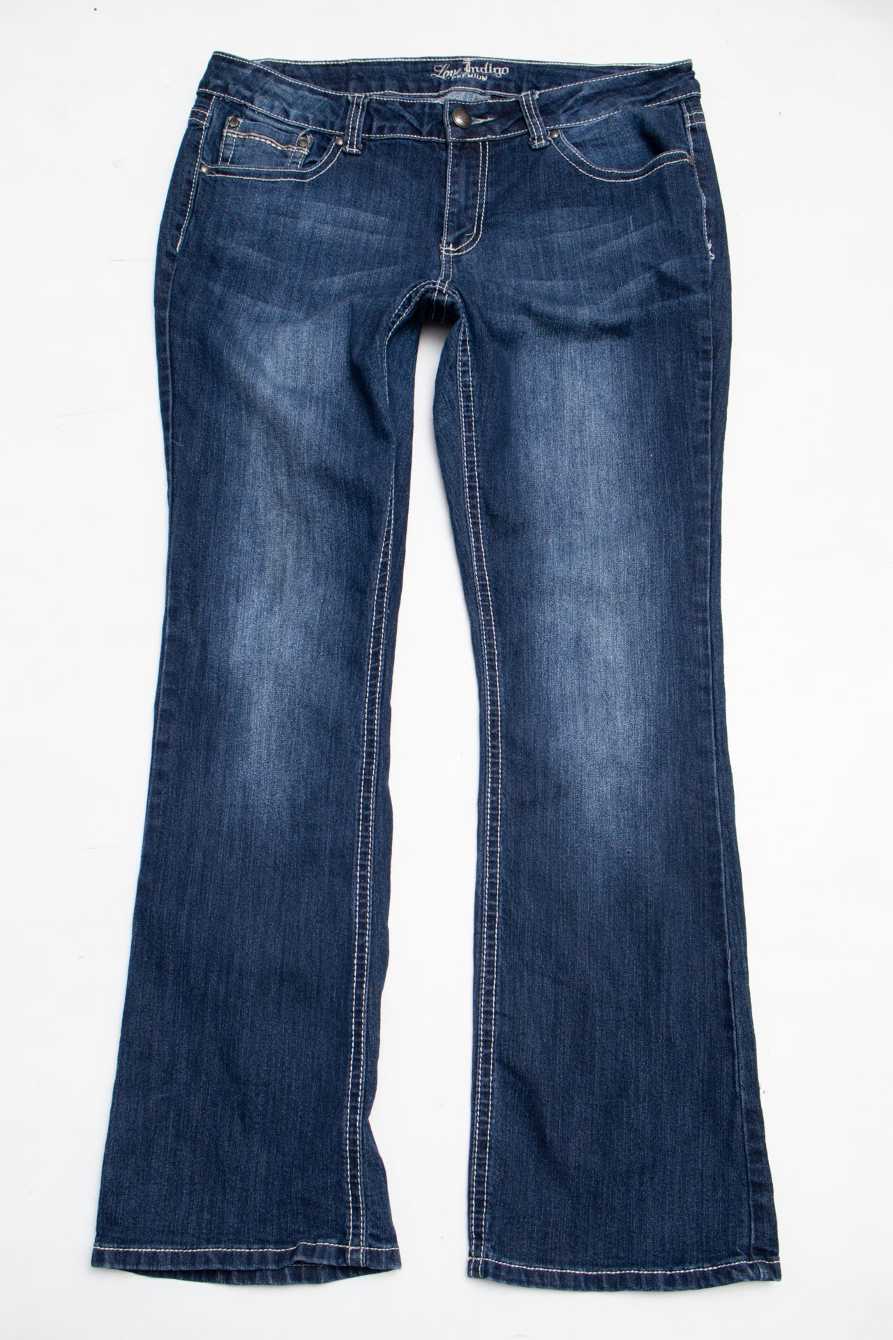 #067 Love Indigo Premium Jeans Blue | c. 206 | Size 12/14