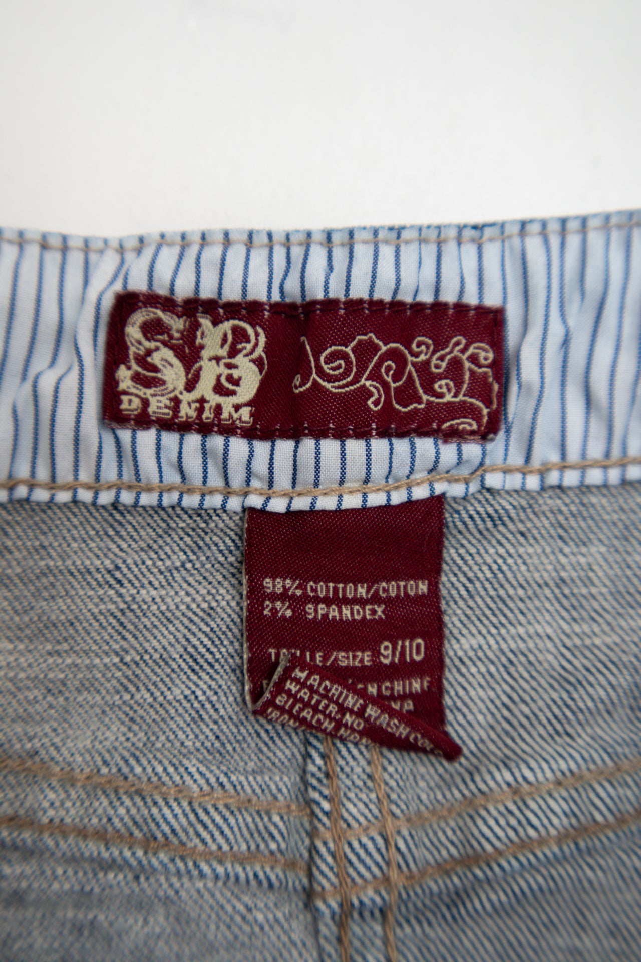 #137 Sb Denim Denim Mini Skirt Blue | c. 180 | Size 10