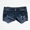 #162 Blue Asphalt Shorts Blue | c. 200 | Size 8