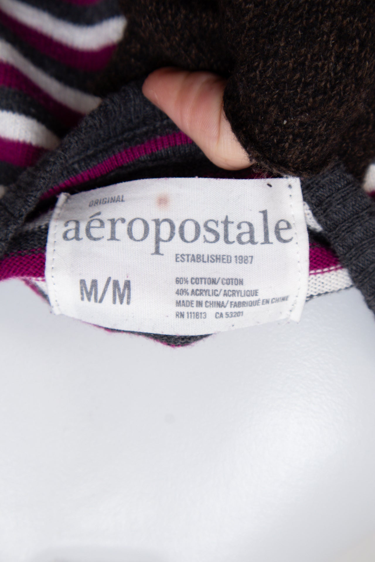 #068 Aéropostale Jumper Gray | c. 211 | Size 8