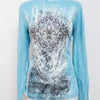 #075 Cocaine Legend T-shirt Blue | c. | Size 8