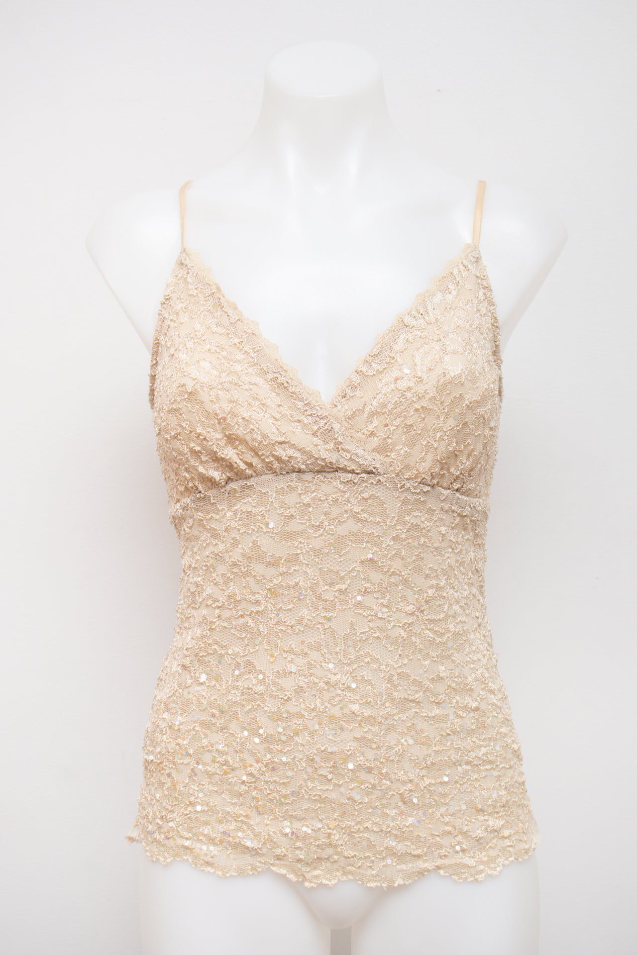 #21 Party Patrol Cami Top Beige | c. 196 | Size 8