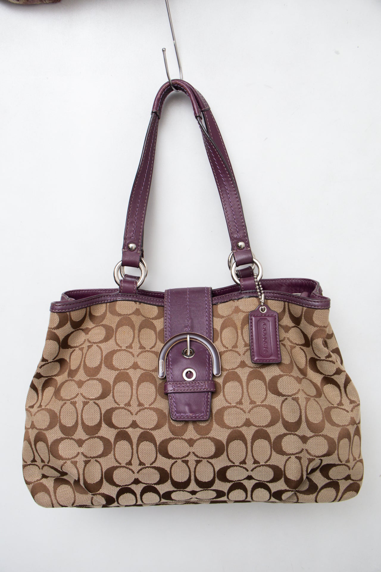 #184 Coach Shoulder Bag Brown | c. 200 | Size