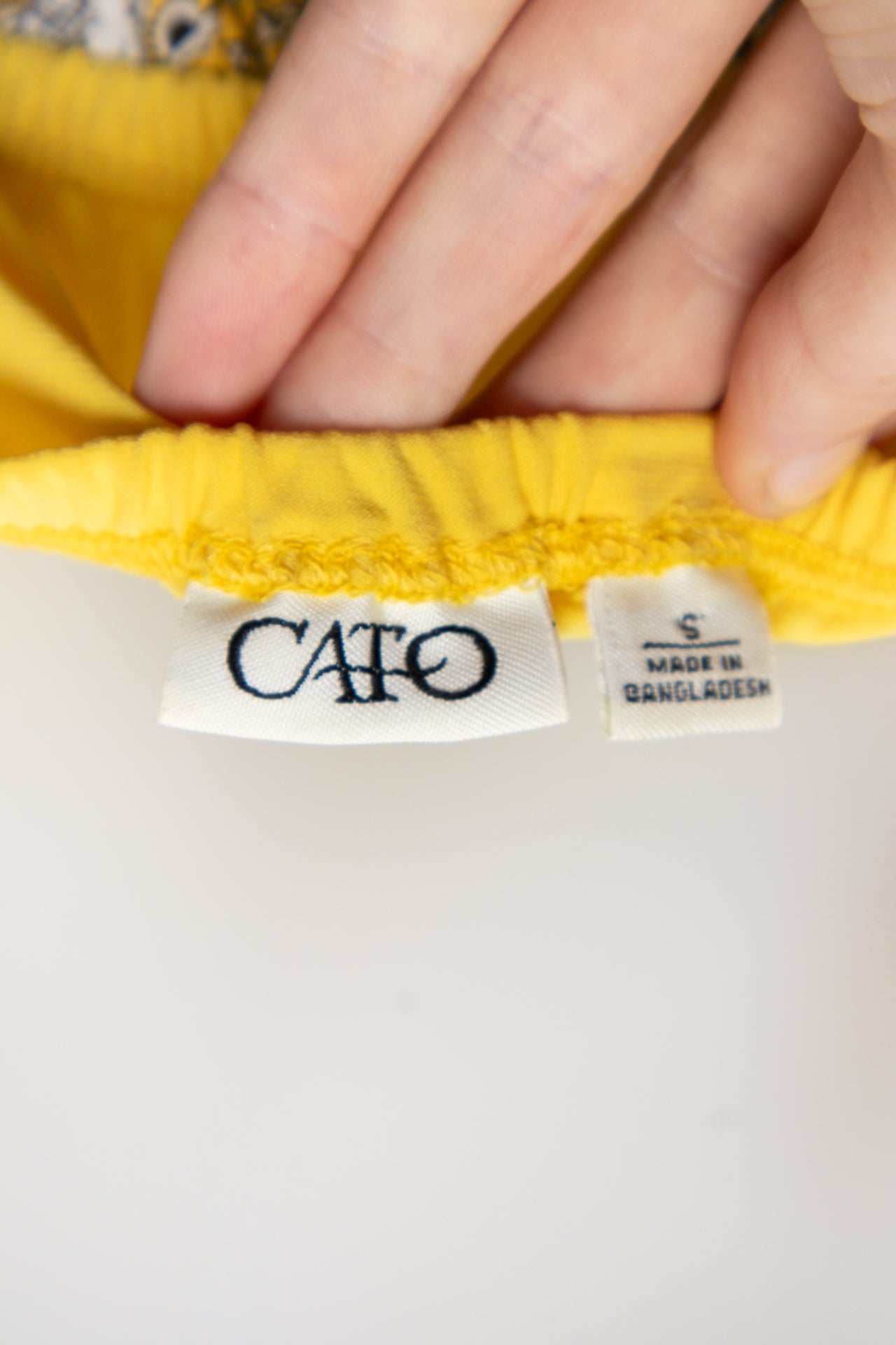 #198 Cato Mini Dress Yellow | c. 189 | Size 8