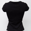 #79 Caviar T-shirt Black | c. 198 | Size 8
