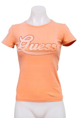 #039 Guess Short Sleeve Orange | c. 214 | Size 8