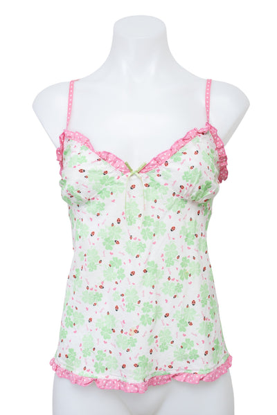 #029 Accessorize Cami Top White | c. 200 | Size 12/14