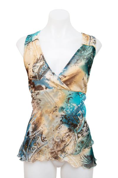 #055 Dressbarn Cami Top Blue | c. 202 | Size 12/14
