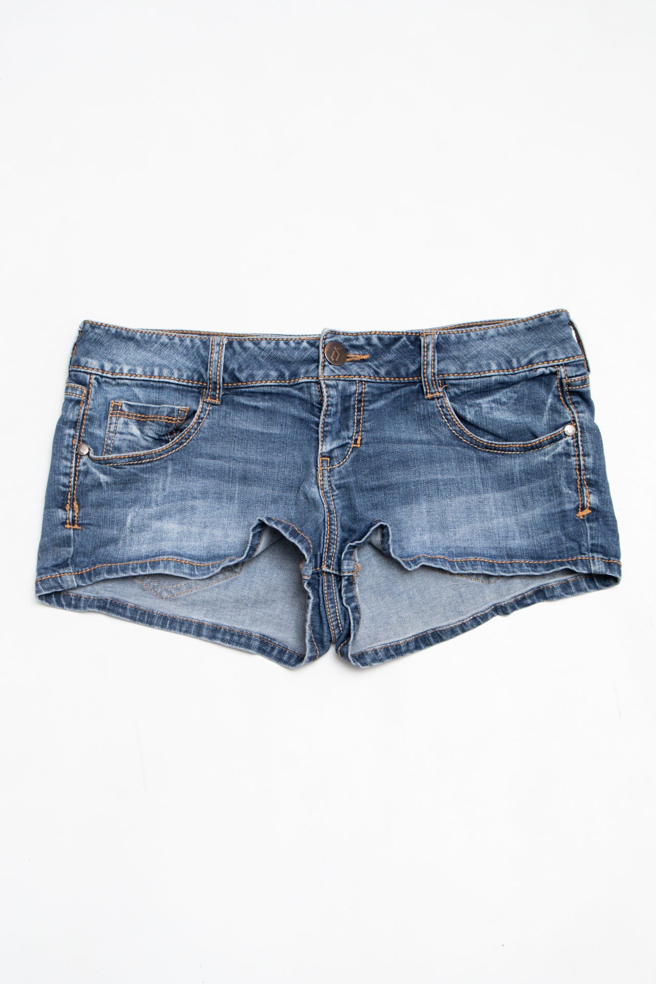 #100 Decree Denim Shorts Blue | c. 201 | Size 8