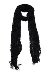 #166 Scarf Black | c. 204 | Size