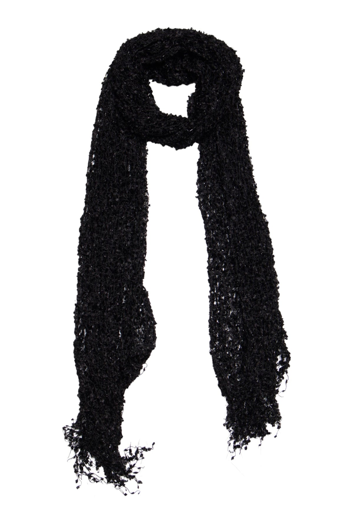 #166 Scarf Black | c. 204 | Size
