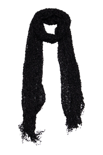 #166 Scarf Black | c. 204 | Size
