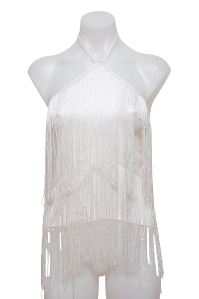 #133 Halter White | c. 209 | Size 8